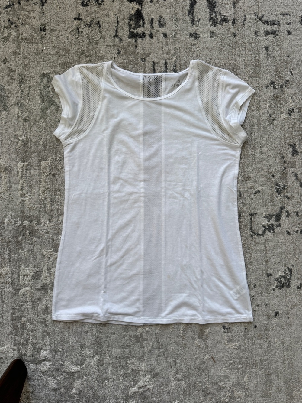 Athleta White Athletic T-Shirt XXS